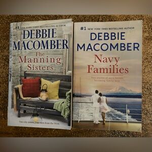 (3 for $20)2 x Debbie Macomber Romance Novels